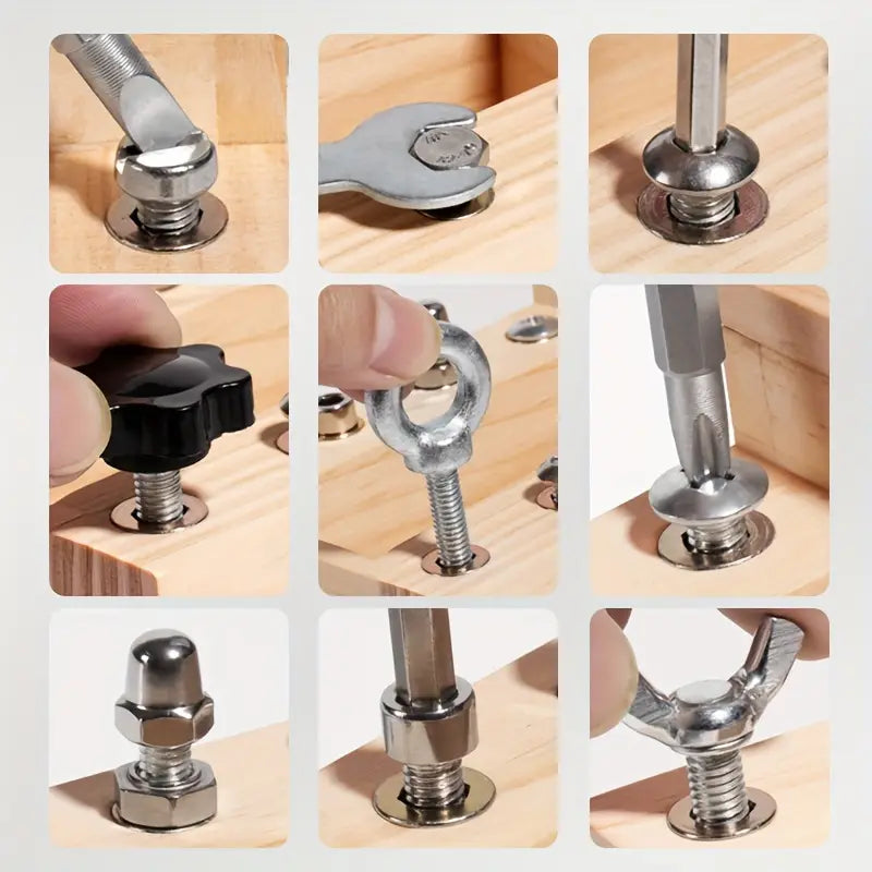 BrightStart - Montessori-inspireret interaktivt travlt bord til engagerende læring og leg