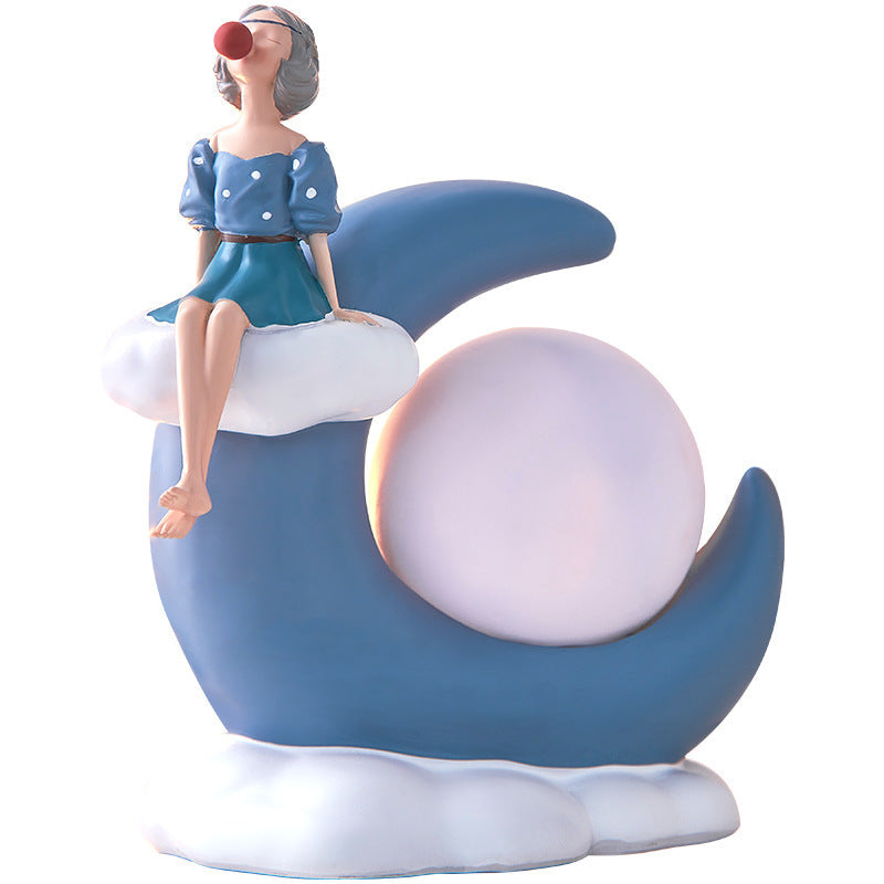 GlowMuse – Natlampe for drømmende pige