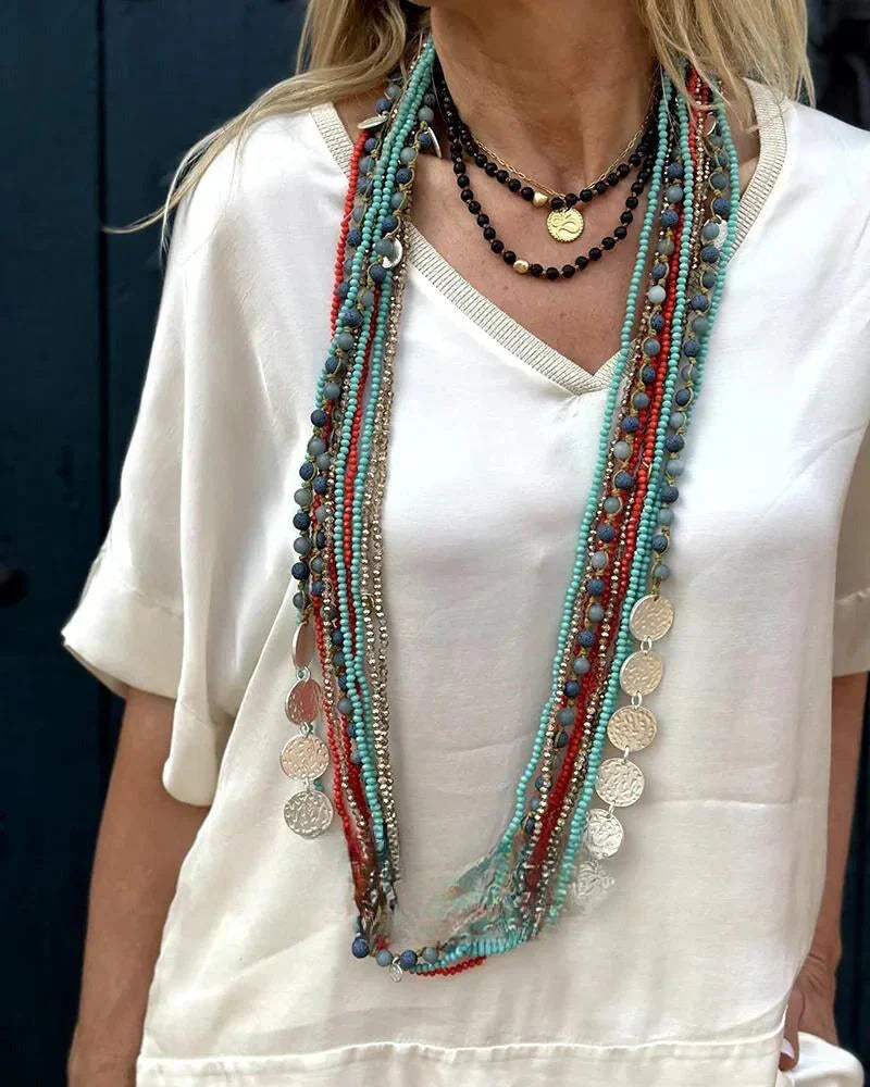 Olivia | Elegant Løs To-delt Sæt