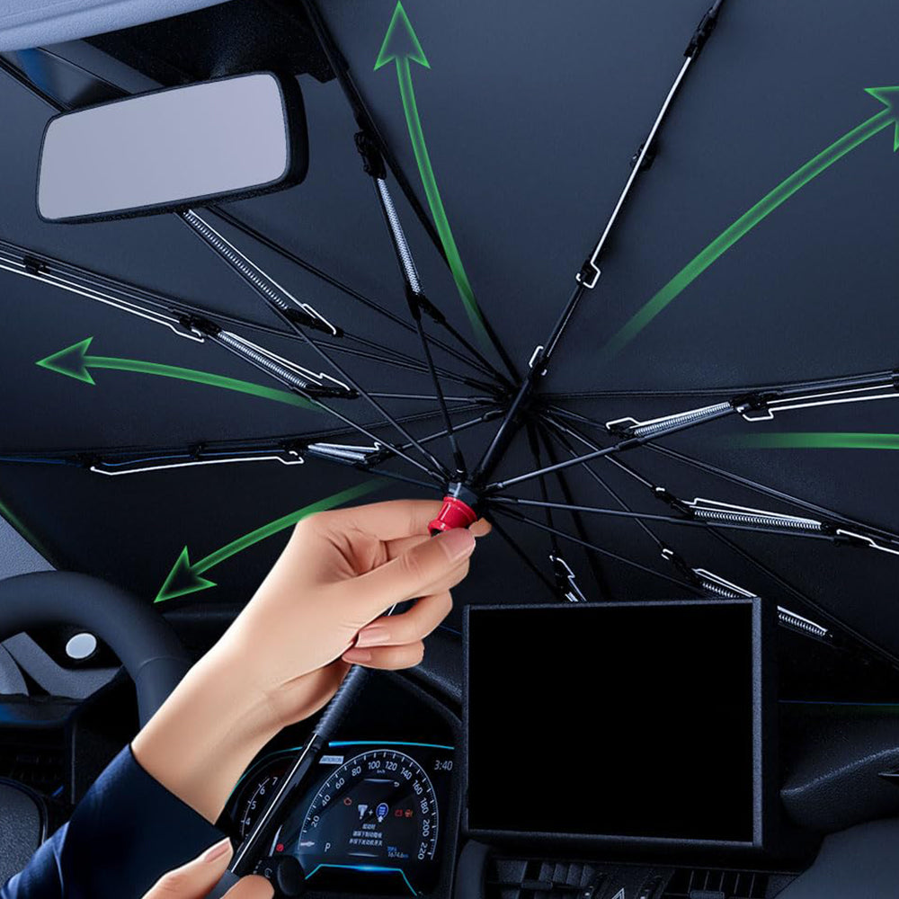 ShadeShield - Forrude solskærm/bilparaply