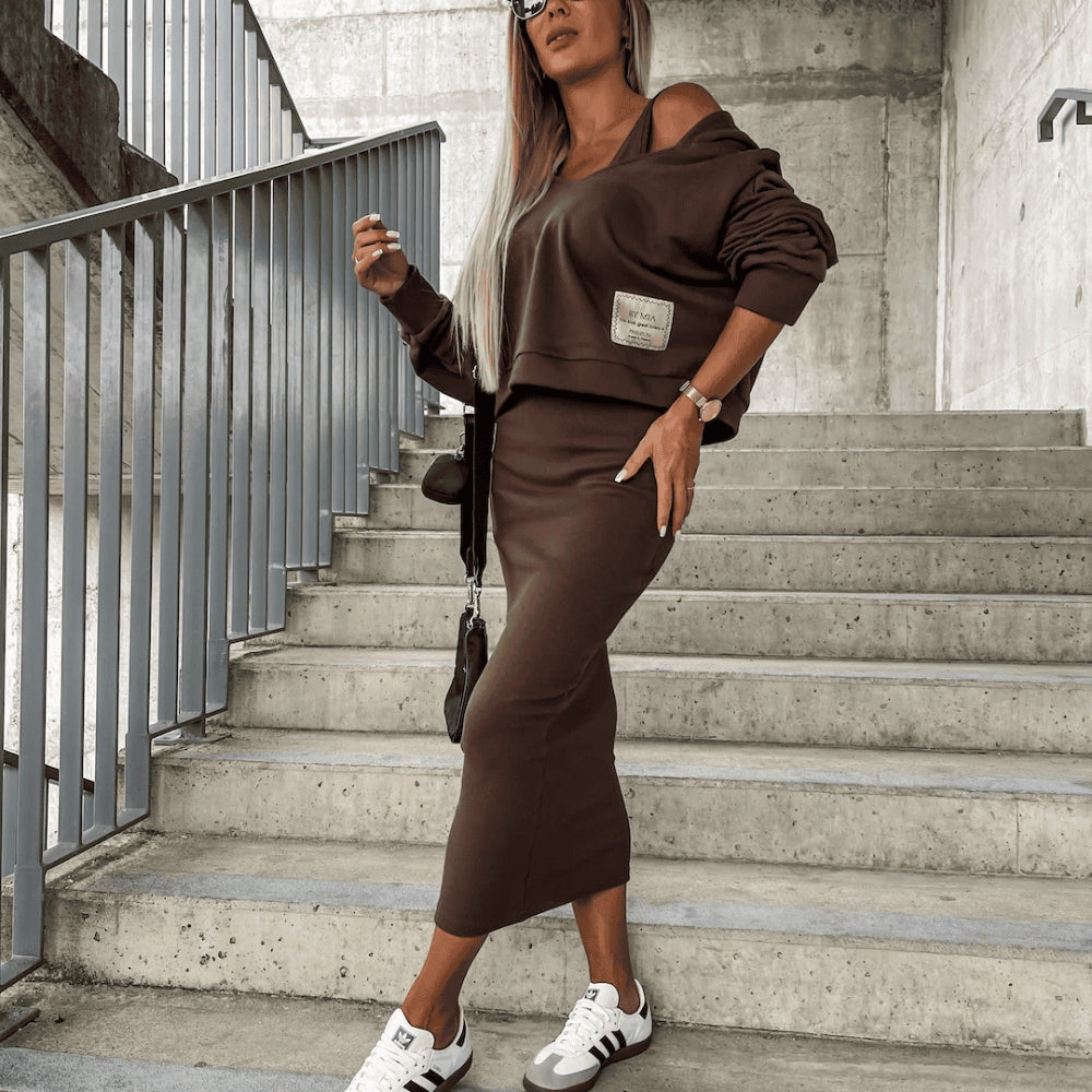 Violeta - Alsidigt crop- og nederdelsæt