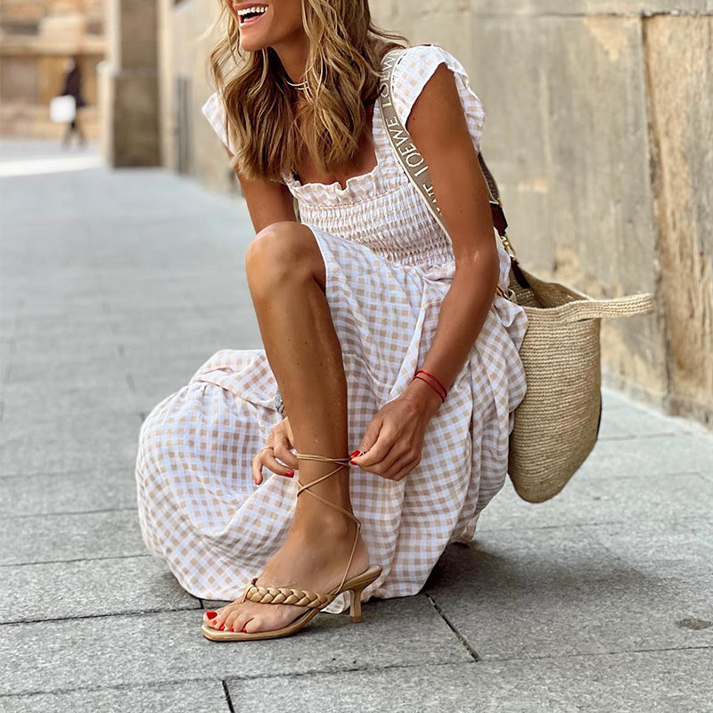 Sheila - Langternet smockkjole