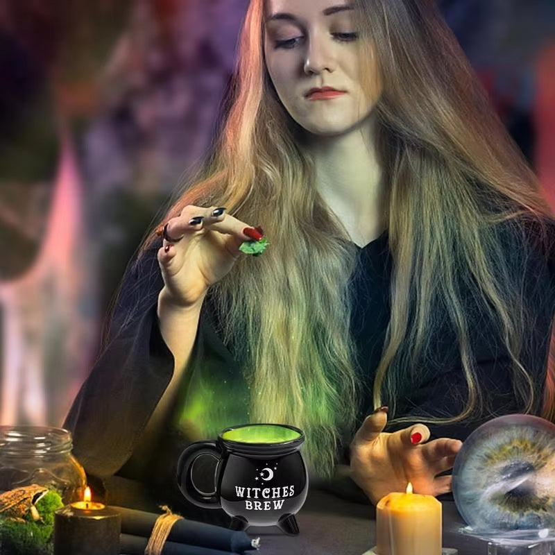 Spooky Sips – Halloween-kedel Keramikkrus