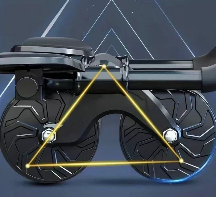 Ab-hjul med albuestøtte Automatisk rebound-mavetræner