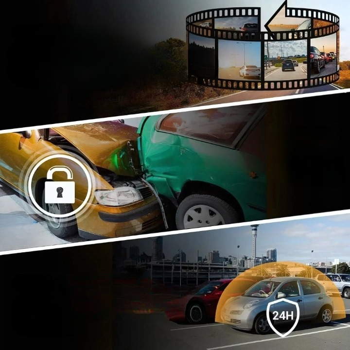 StrataCam - Avanceret 320° ultravidvinkel smart dashcam-systemet