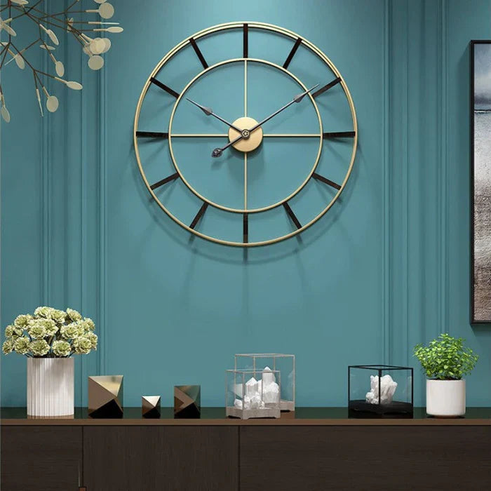 Moderne minimalistisk vægur med elegant design