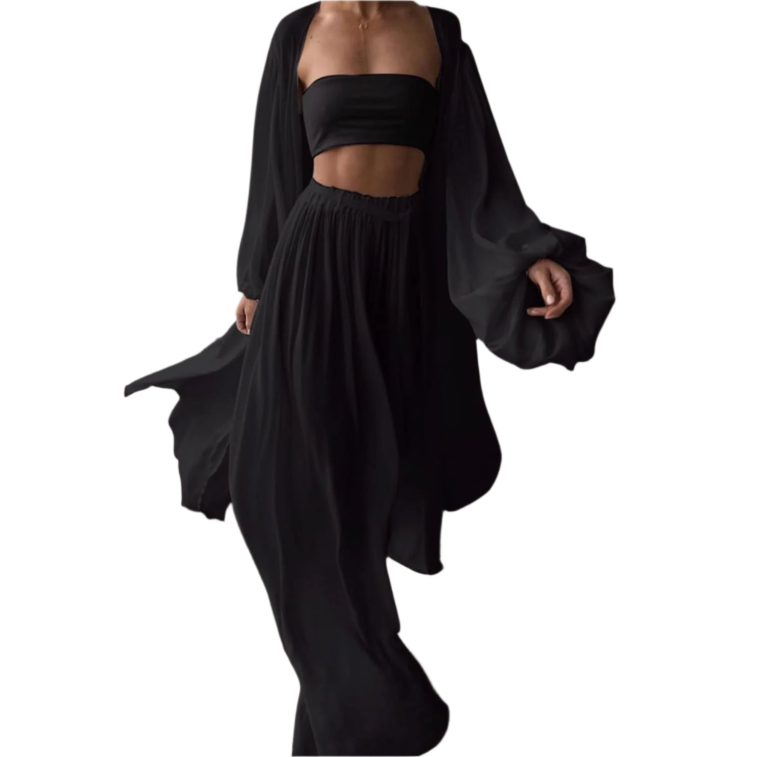 Claudia - Tredelt boho sæt