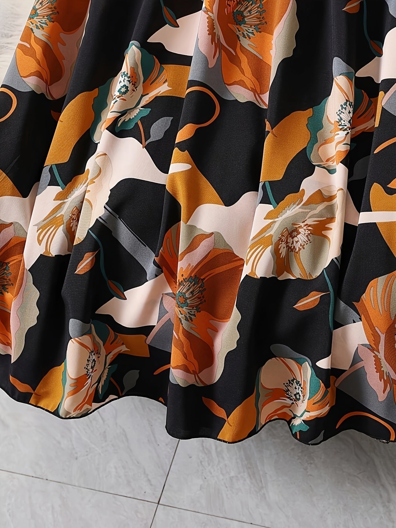 Amy | Blomstret Nederdel