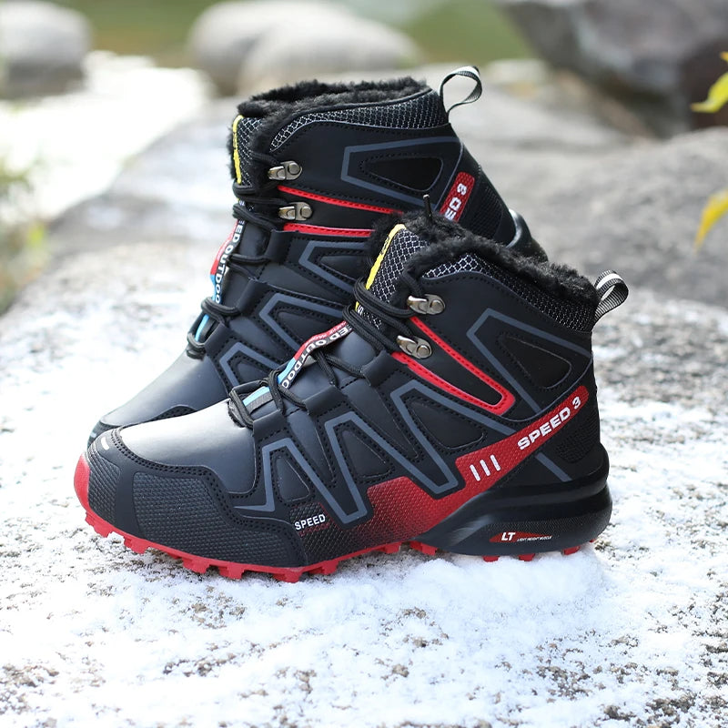 Morten - Behagelige skridsikre Vandrestøvler