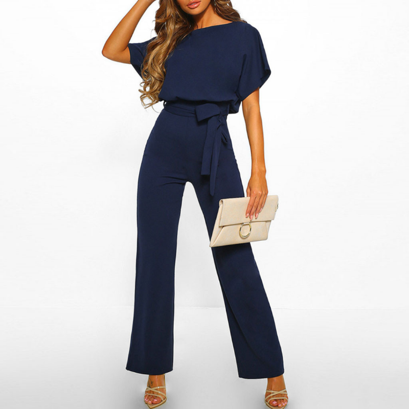 Dorothy - Elegant jumpsuit med brede bukser
