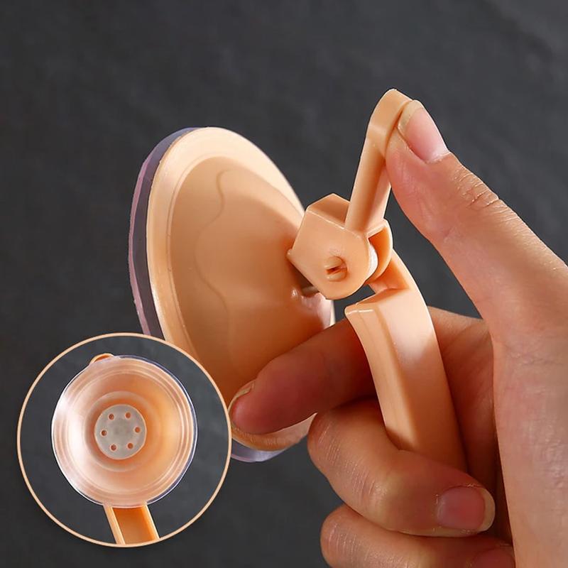 SuctionHook Pro - Justerbare vægmonterede sugekopkroge med stærkt greb