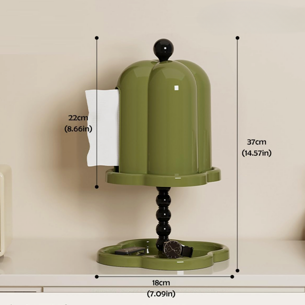 StealthBox – Tissue box med beskyttende kuppellåg og skjult opbevaringsrum