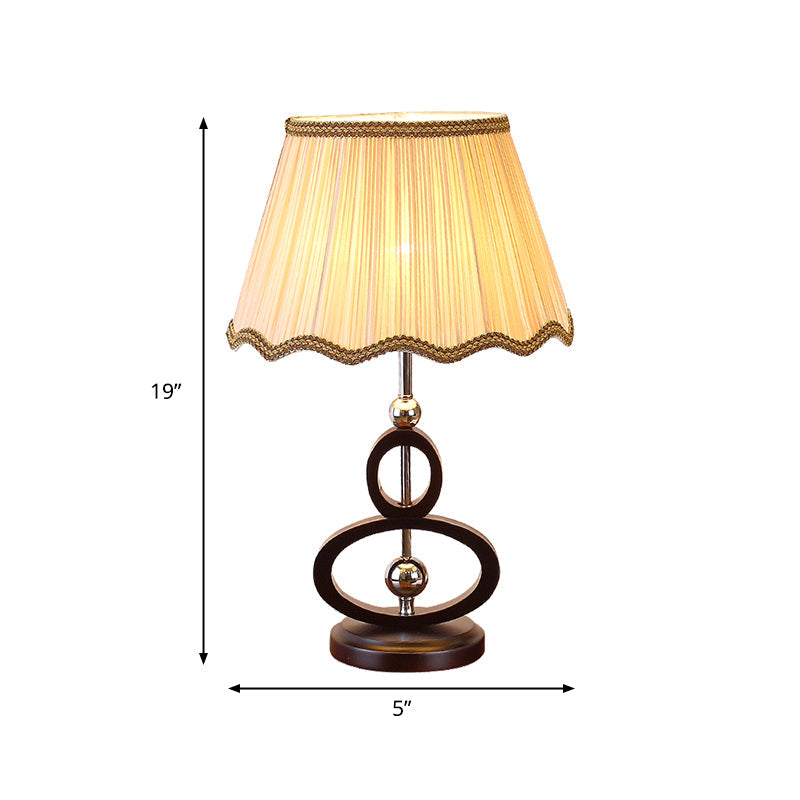 Serenova – Elegant rustik natbordslampe