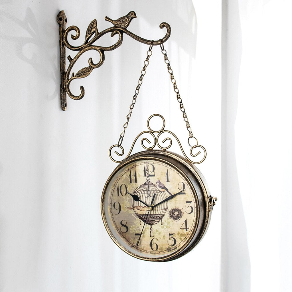 TimelessTracks - Vintage togstationsur til klassisk elegance