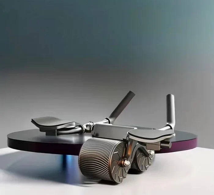 Ab-hjul med albuestøtte Automatisk rebound-mavetræner