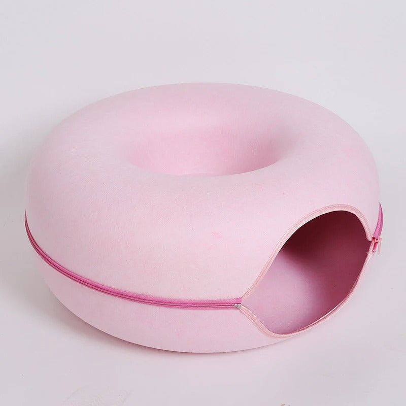 Variant image for Purrnest | Komfortabel Donut Tunnelbed | Ideelt Til Katter Og Små Hunde-3