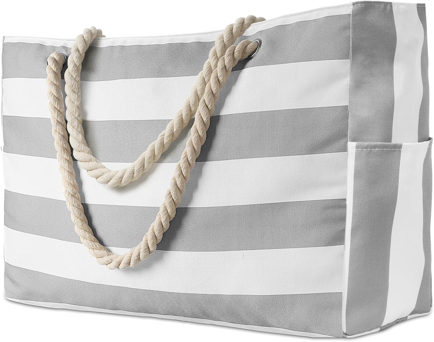 CoastalCarry strandtaske til familien – Stor vandtæt tote med sikker lynlås