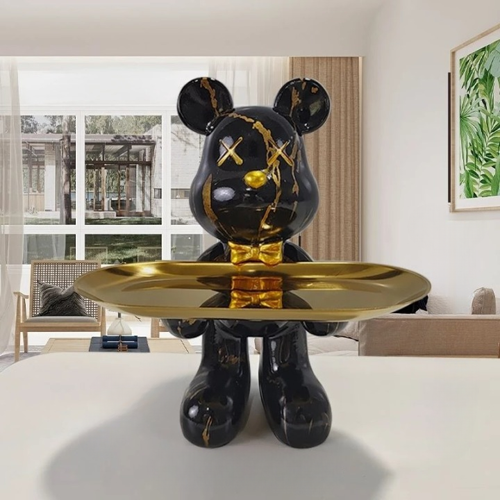Trayven - Figur med serveringsbakke