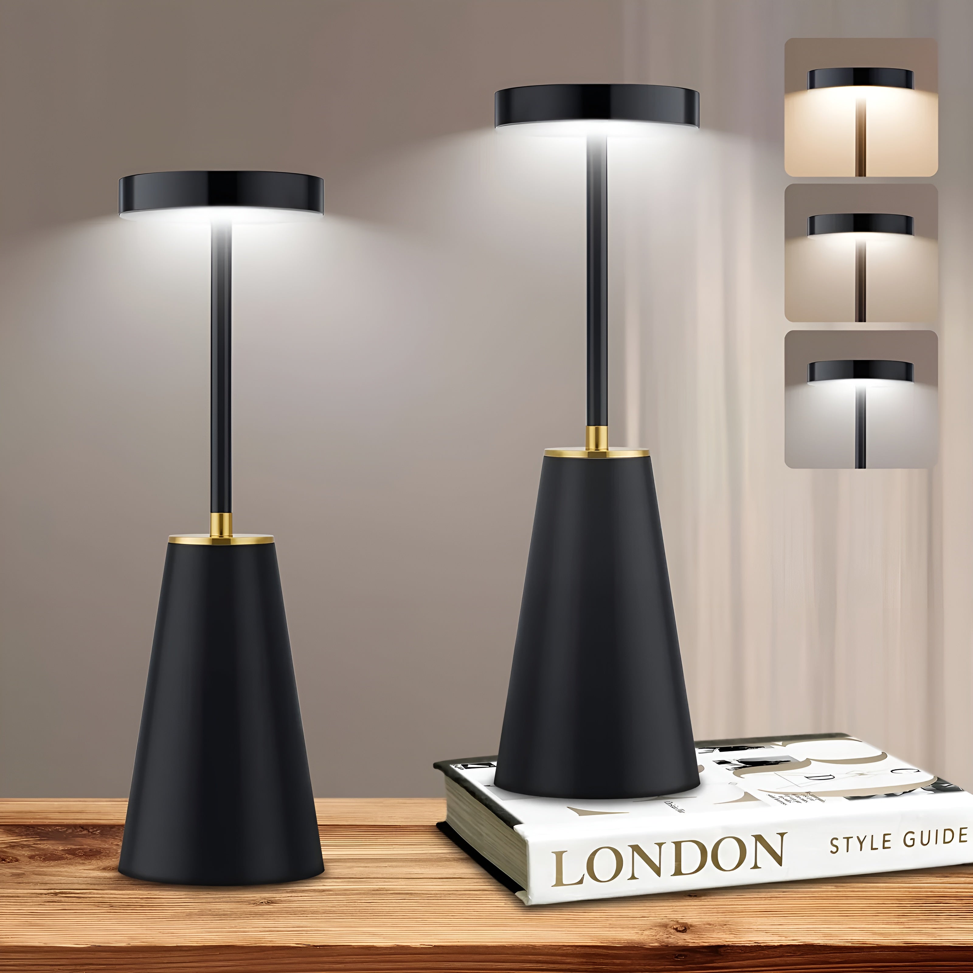 LumaFlex - Alsidig ledningsfri LED-lampe med justerbar belysning