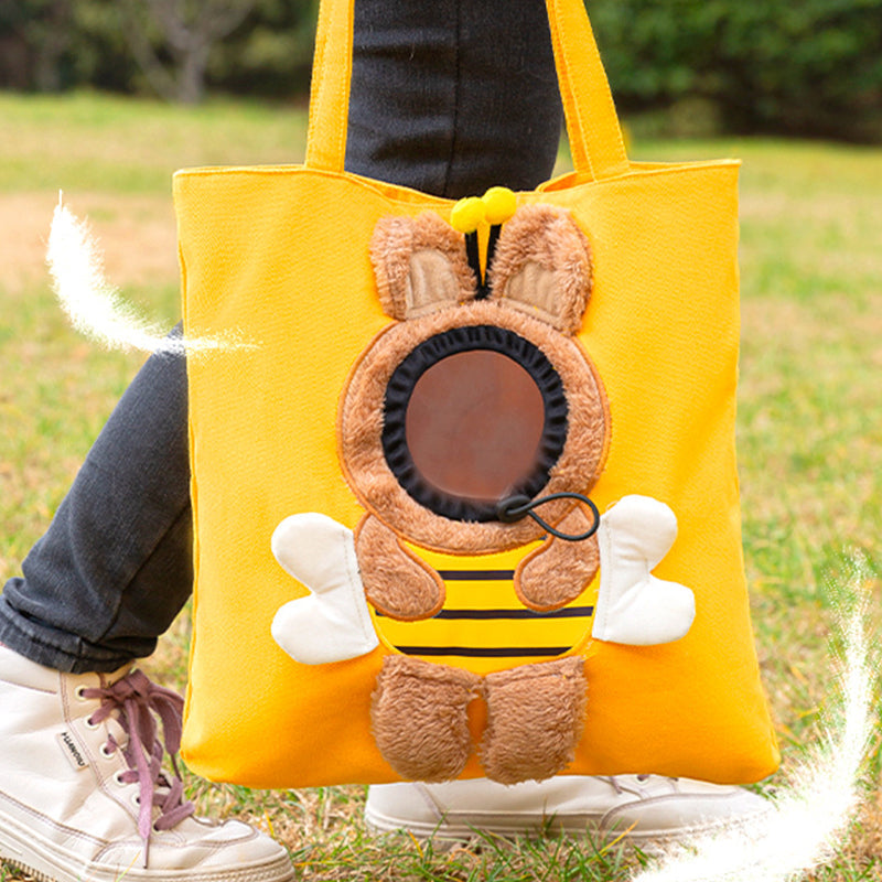 PetPouch - Sød kæledyrstaske i lærred