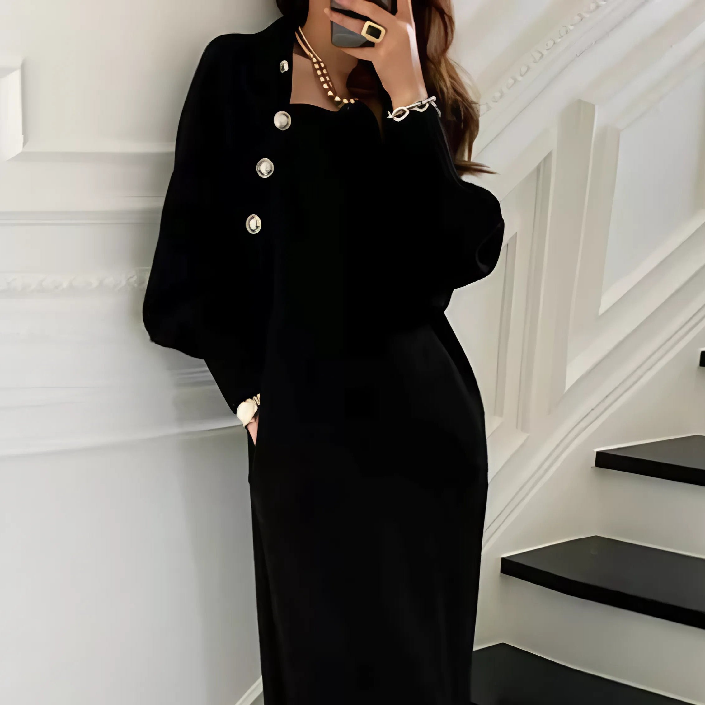 Alma - Rullekrave-kjole