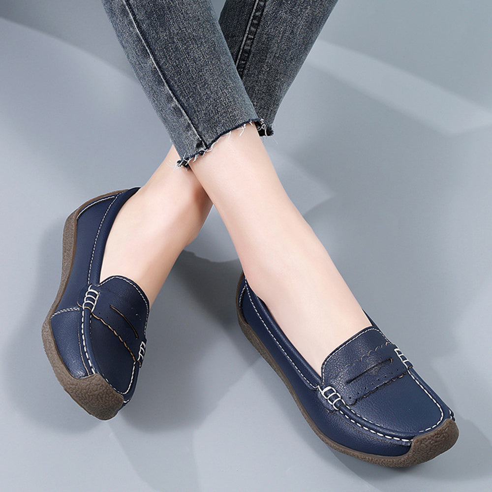 Nana - Flade sko med rund tå og senesål