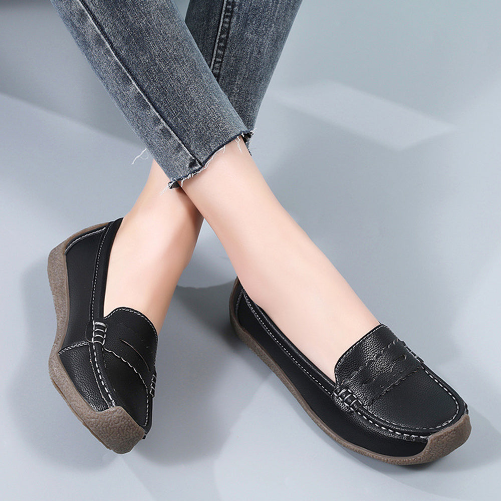 Nana - Flade sko med rund tå og senesål