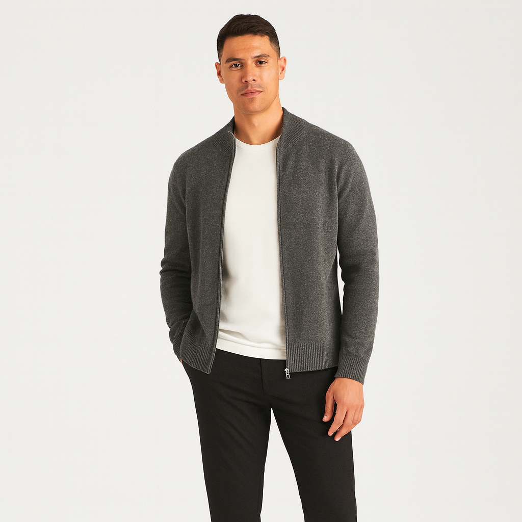 Arvel | Let jakke med lynlås