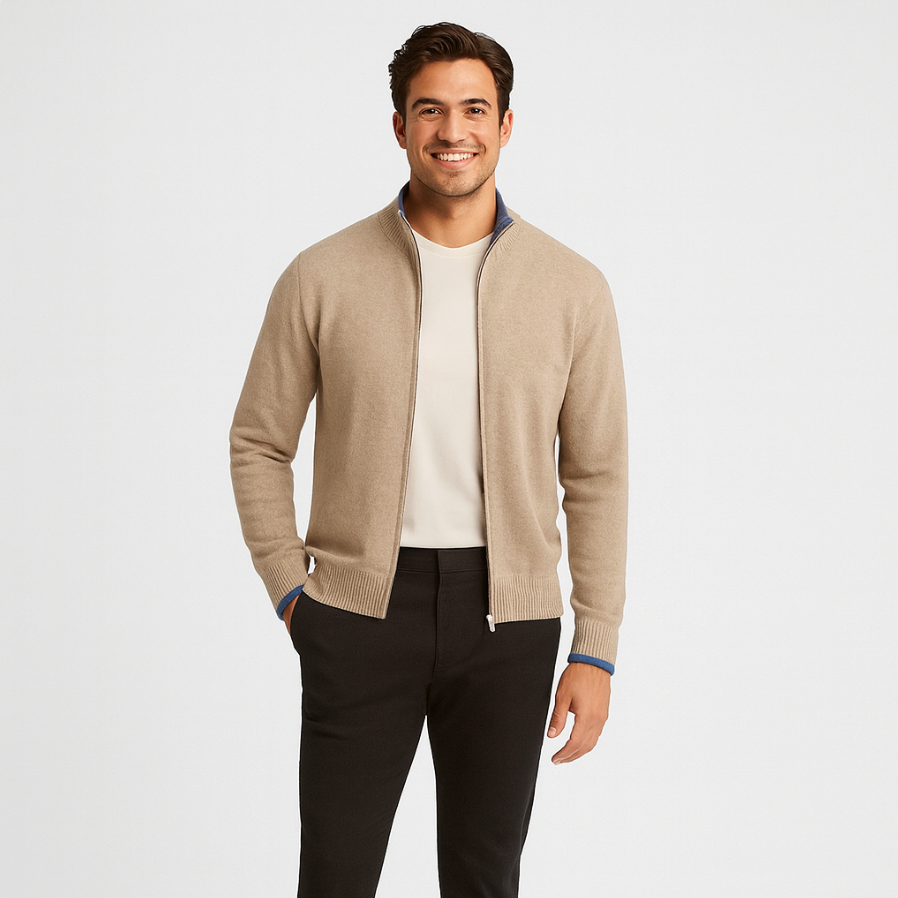 Arvel | Let jakke med lynlås