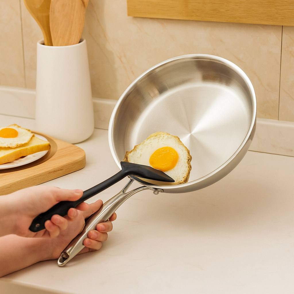 Astoria | Non-stick stegepande lavet af rustfrit stål