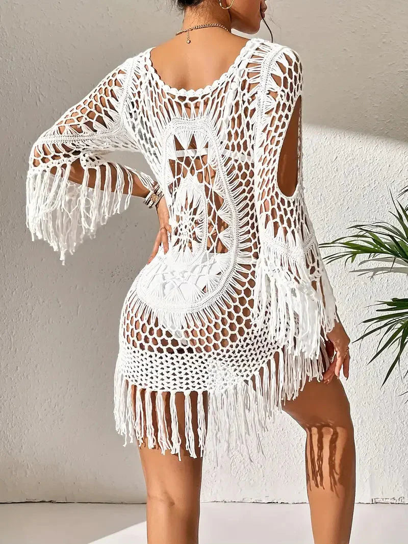 Melody - Boho Style langærmet bikinibetræk