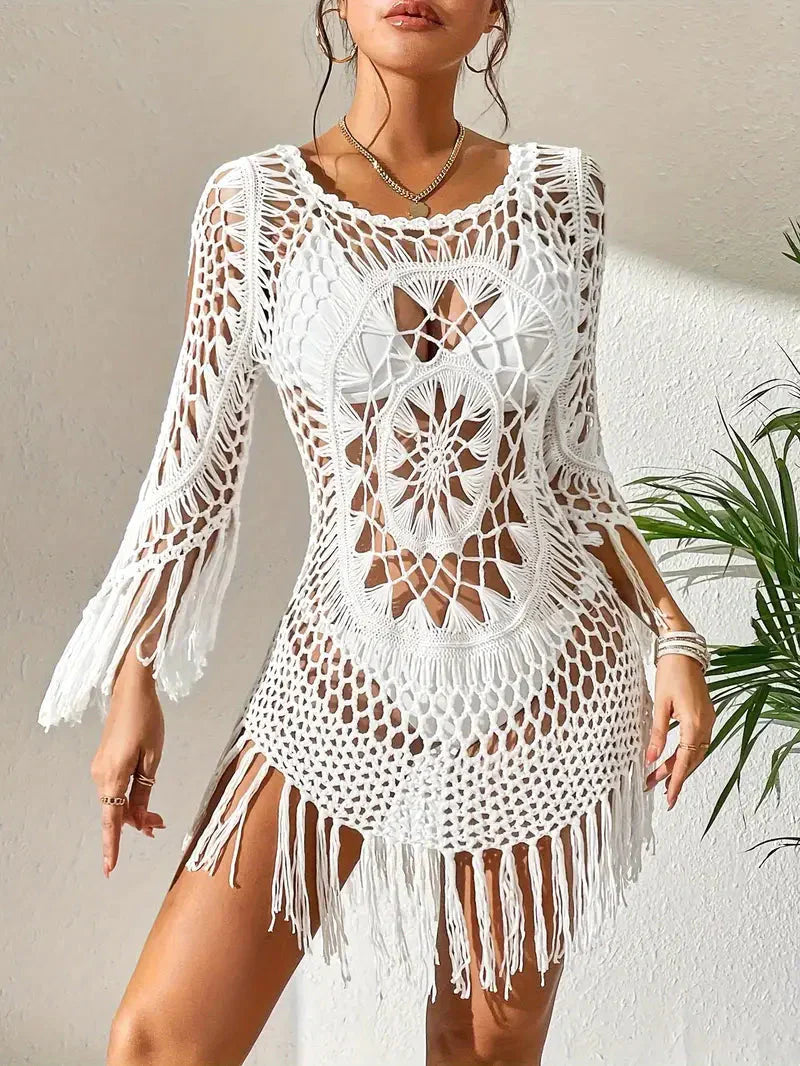 Melody - Boho Style langærmet bikinibetræk