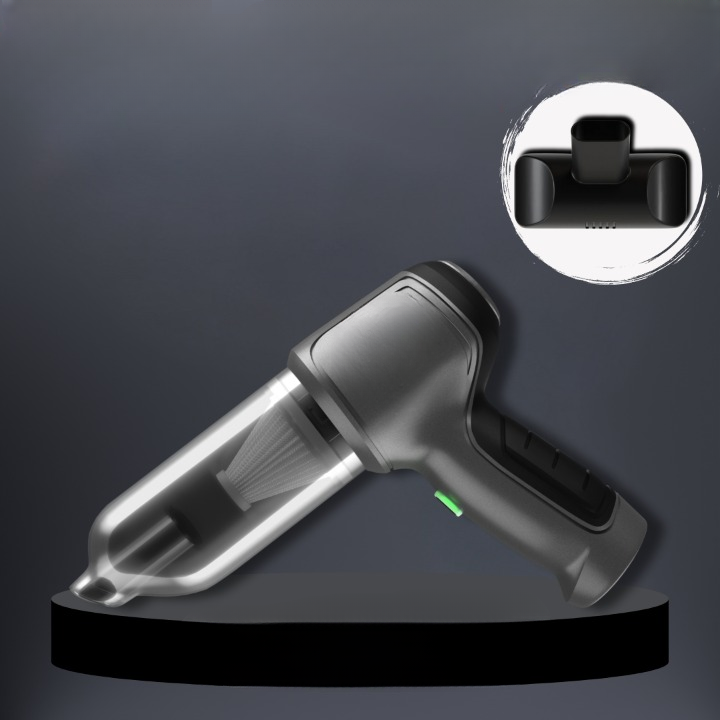 DualFlow støvsuger – Bærbart 2-i-1-støvsuger- og luftkompressionssystem