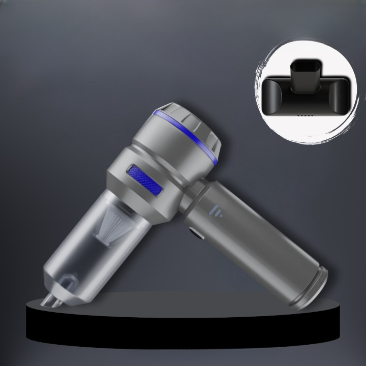 DualFlow støvsuger – Bærbart 2-i-1-støvsuger- og luftkompressionssystem