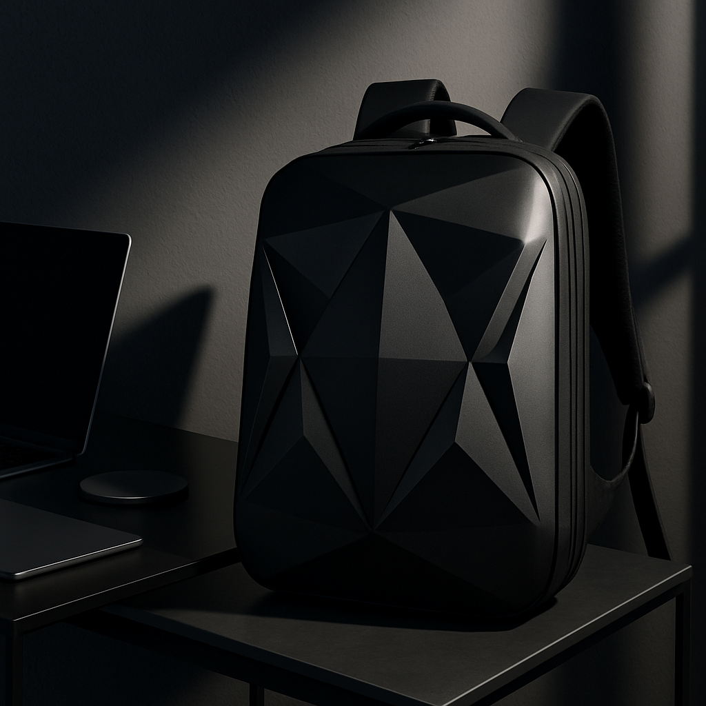 Cullen - Vandtæt hård rejsetaske med USB-porte