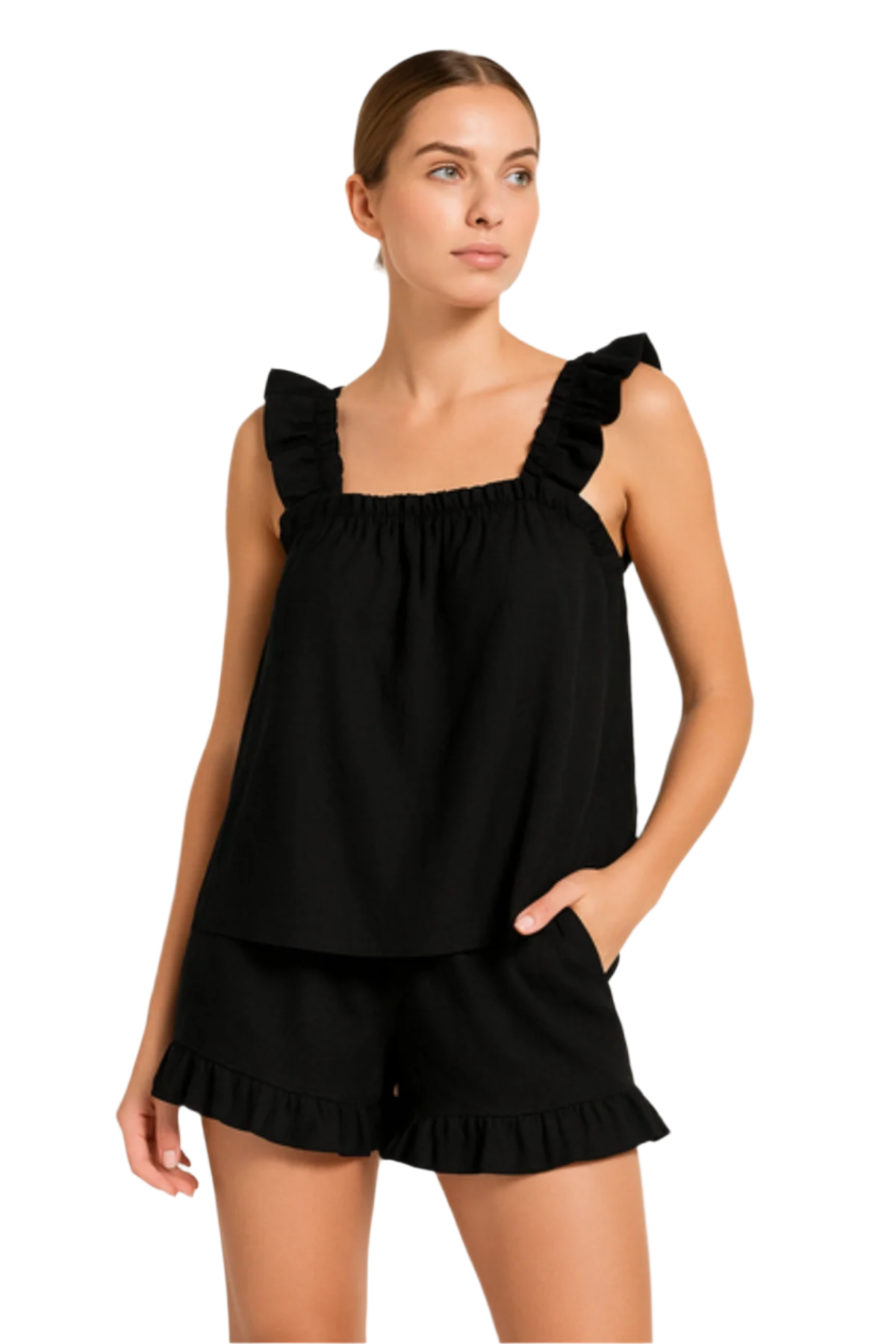 Adelle – Komfortabelt todelt pyjamassæt