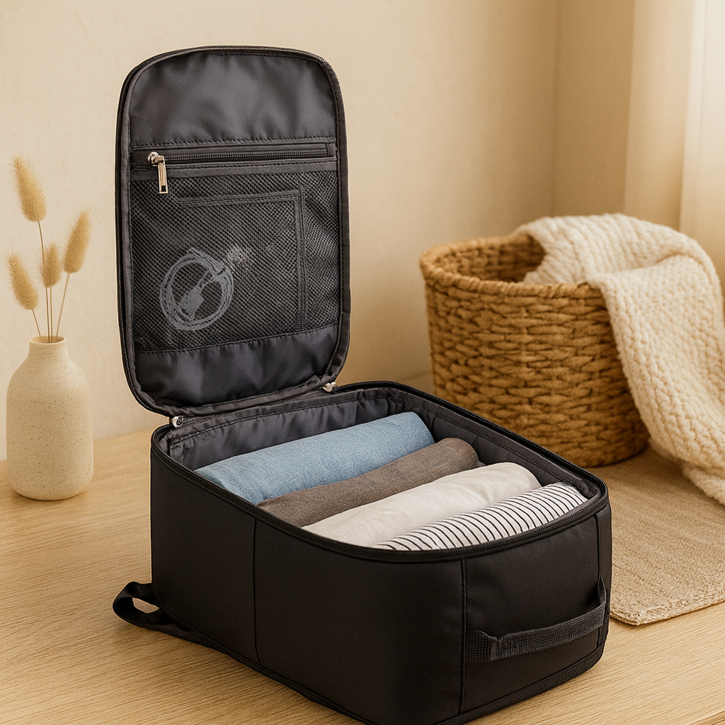 Kabinerygsæk 40 x 20 x 25 cm – Kompakt under-sæde rejsesæk