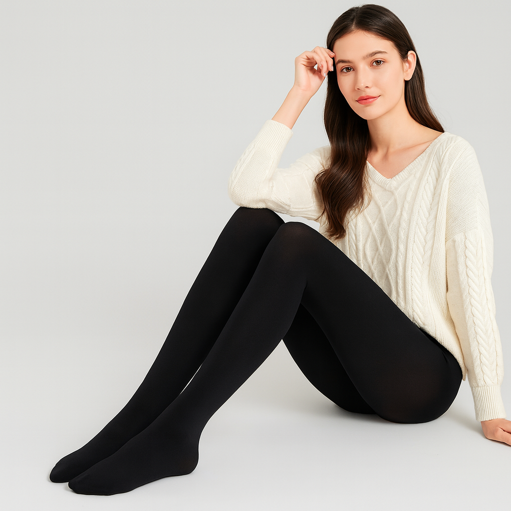 Selina | Varme fleece vinterleggings med en flatterende pasform