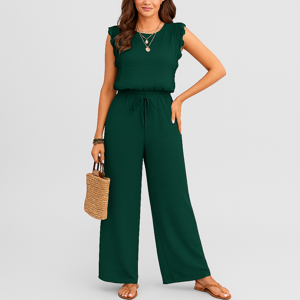 Elegant 2-delt sæt til kvinder – Unikt design med sofistikerede detaljer