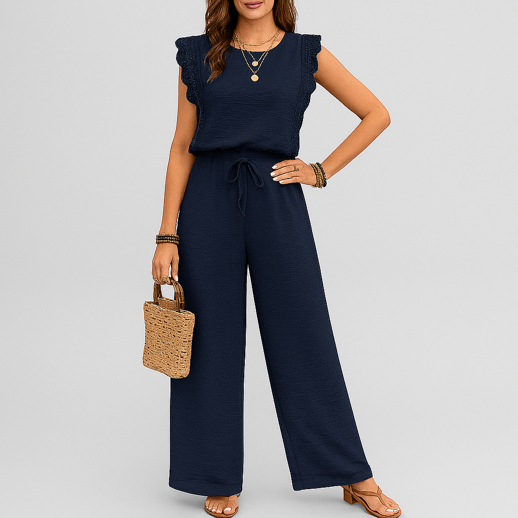 Elegant 2-delt sæt til kvinder – Unikt design med sofistikerede detaljer