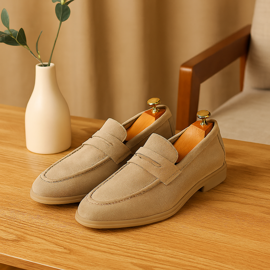 Alsidige business casual loafers til mænd – stilfulde og enkle slip-on flade sko