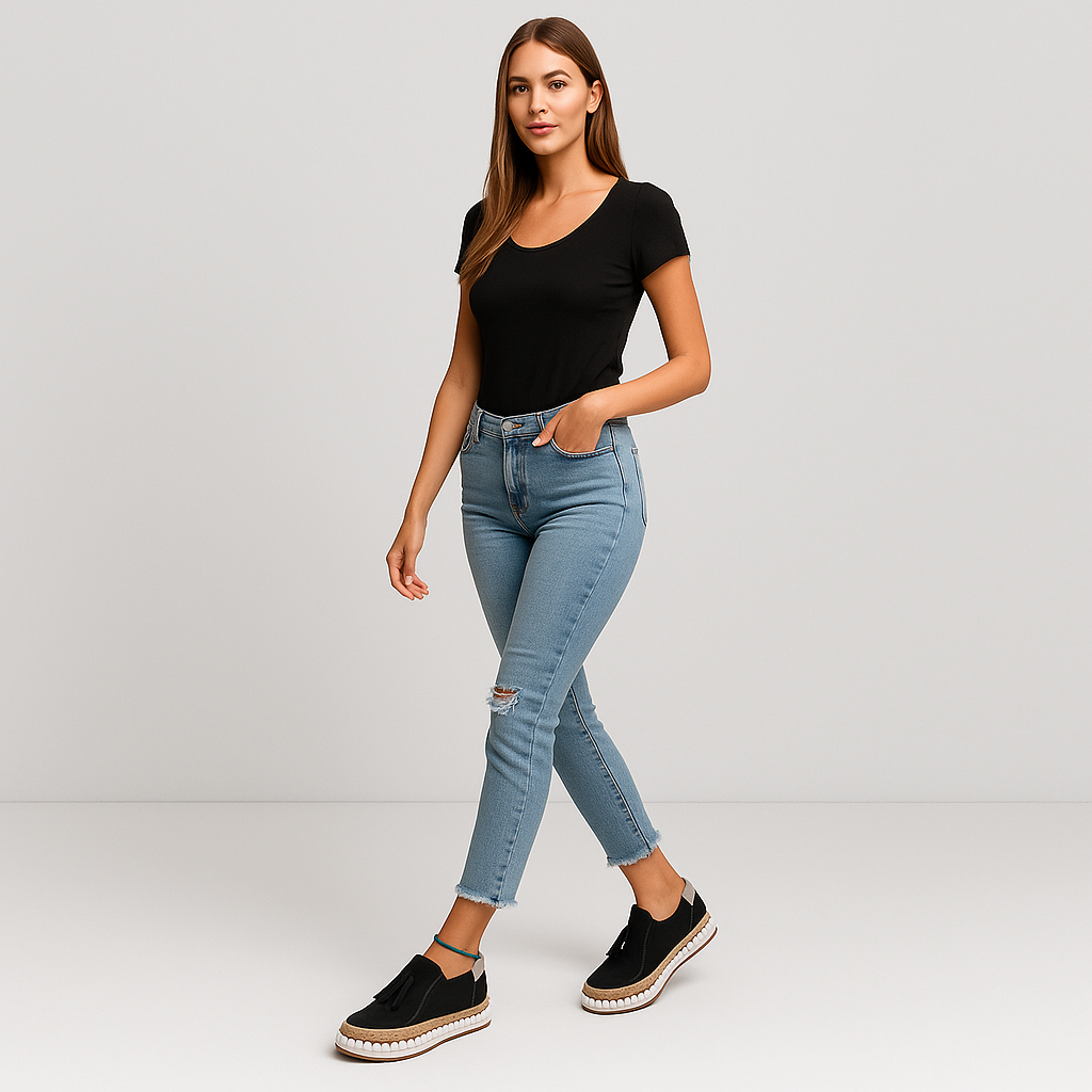 Laura - Klassiske kvastloafers