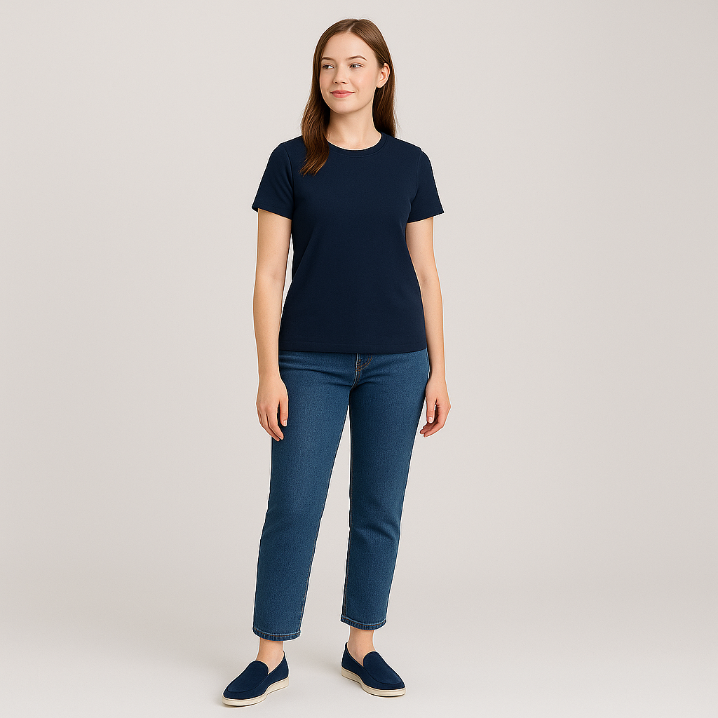 Mario - Loafers i ruskind i hvid sål