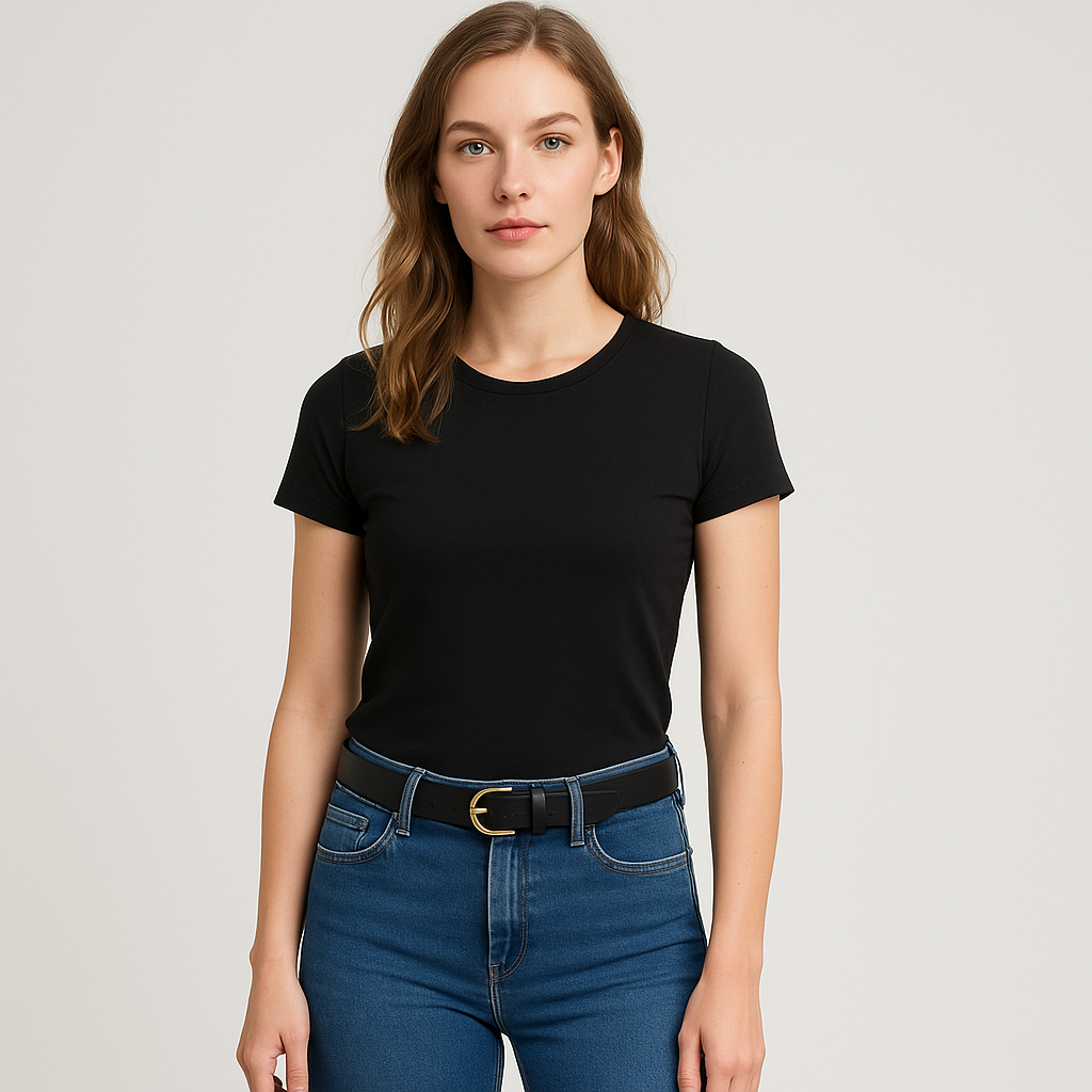 Anna - Ægte læderbælte