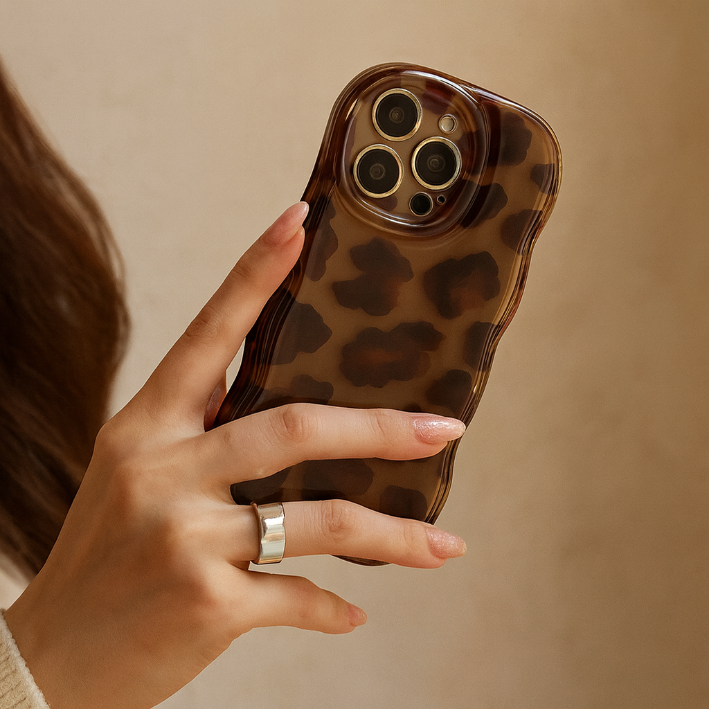 LeopardLux | Læderarmbåndstelefoncover