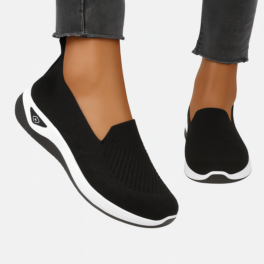 Jacquelyn | Fjerlette slip-on sneakers
