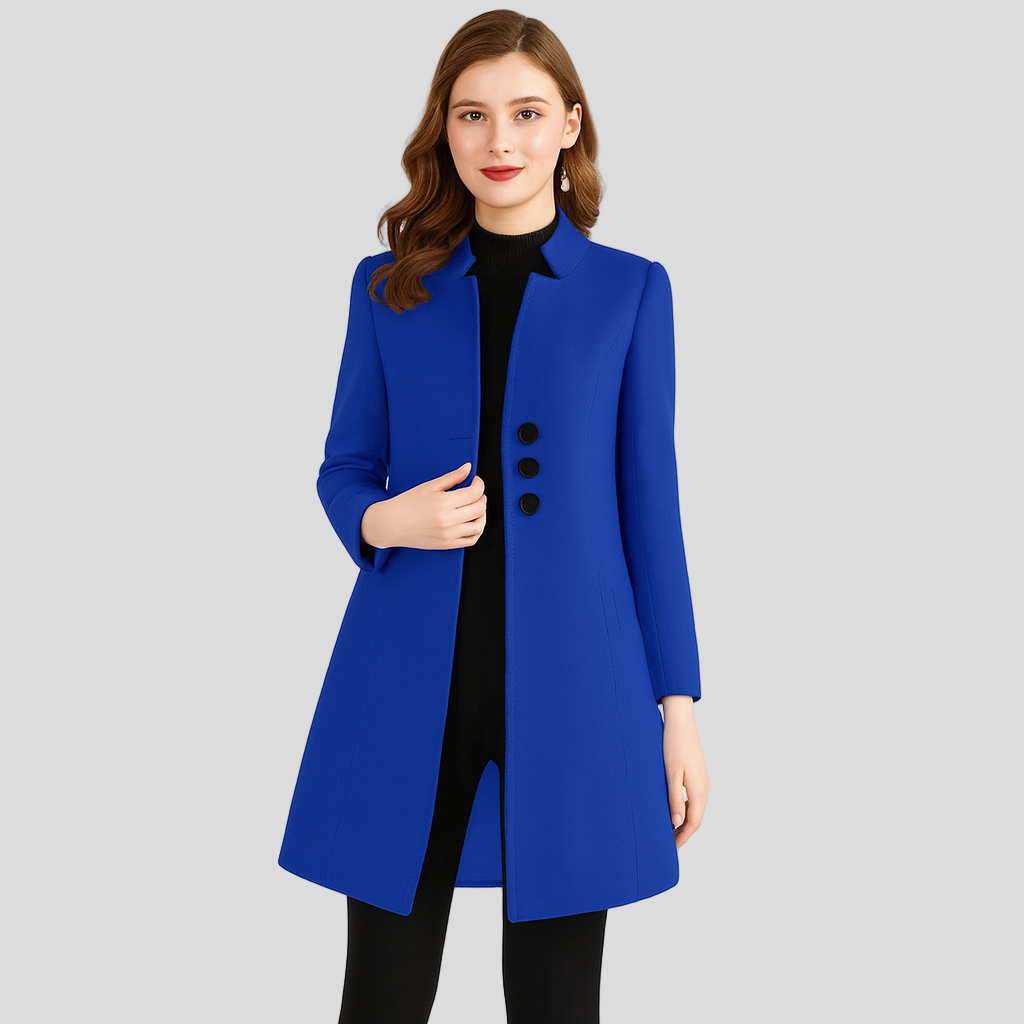 Isla | Elegant frakke med knapper foran