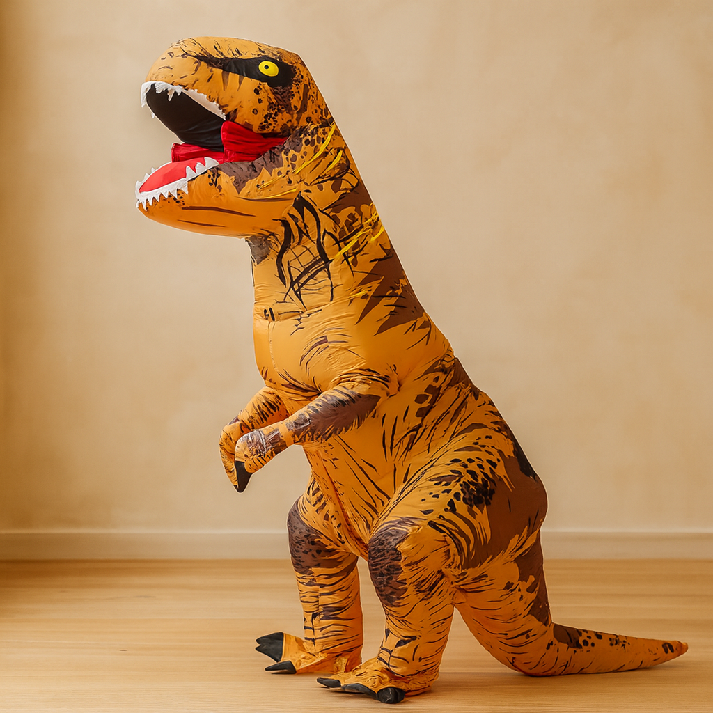 DinoRampage | Oppusteligt T-Rex kostume til Halloween og fester