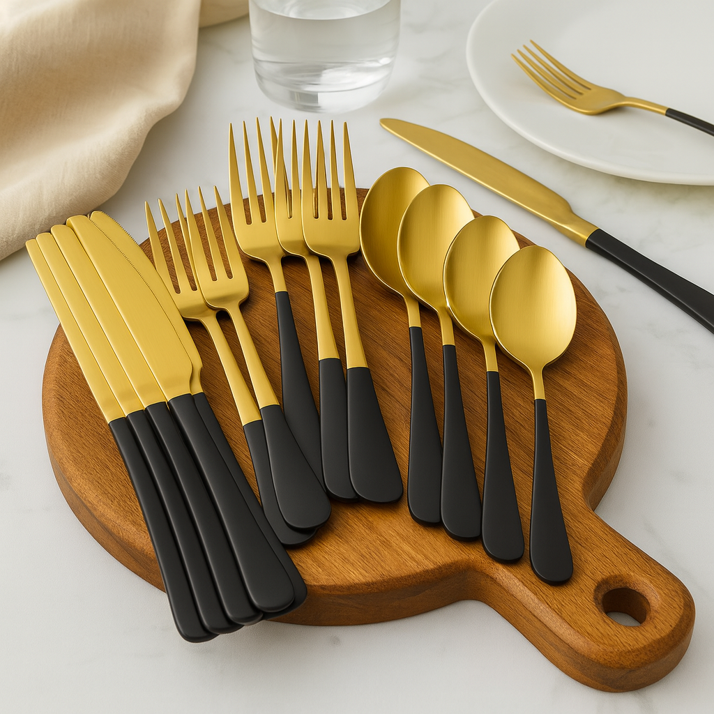 Adrian | 40-delt service i rustfrit stål