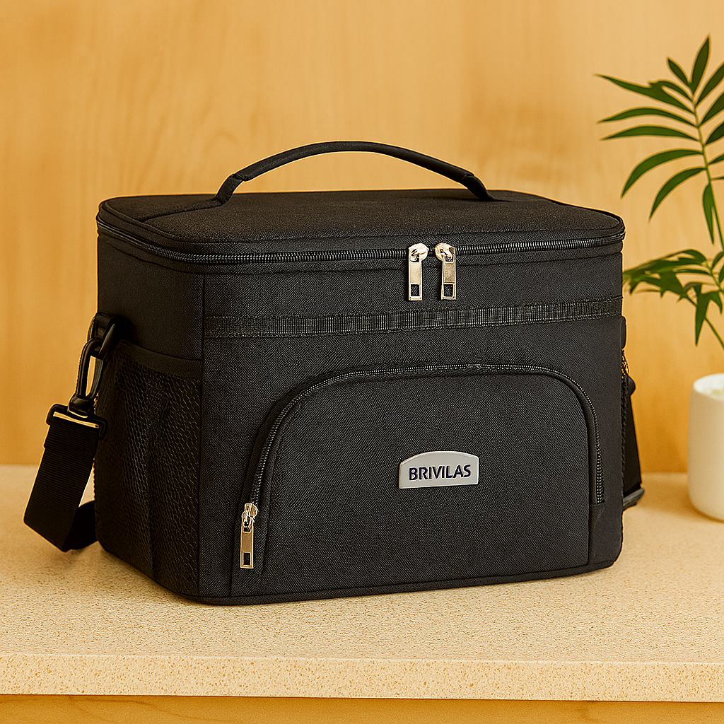 Isoleret picnic-køletaske – termisk taske til udendørs, strand og camping